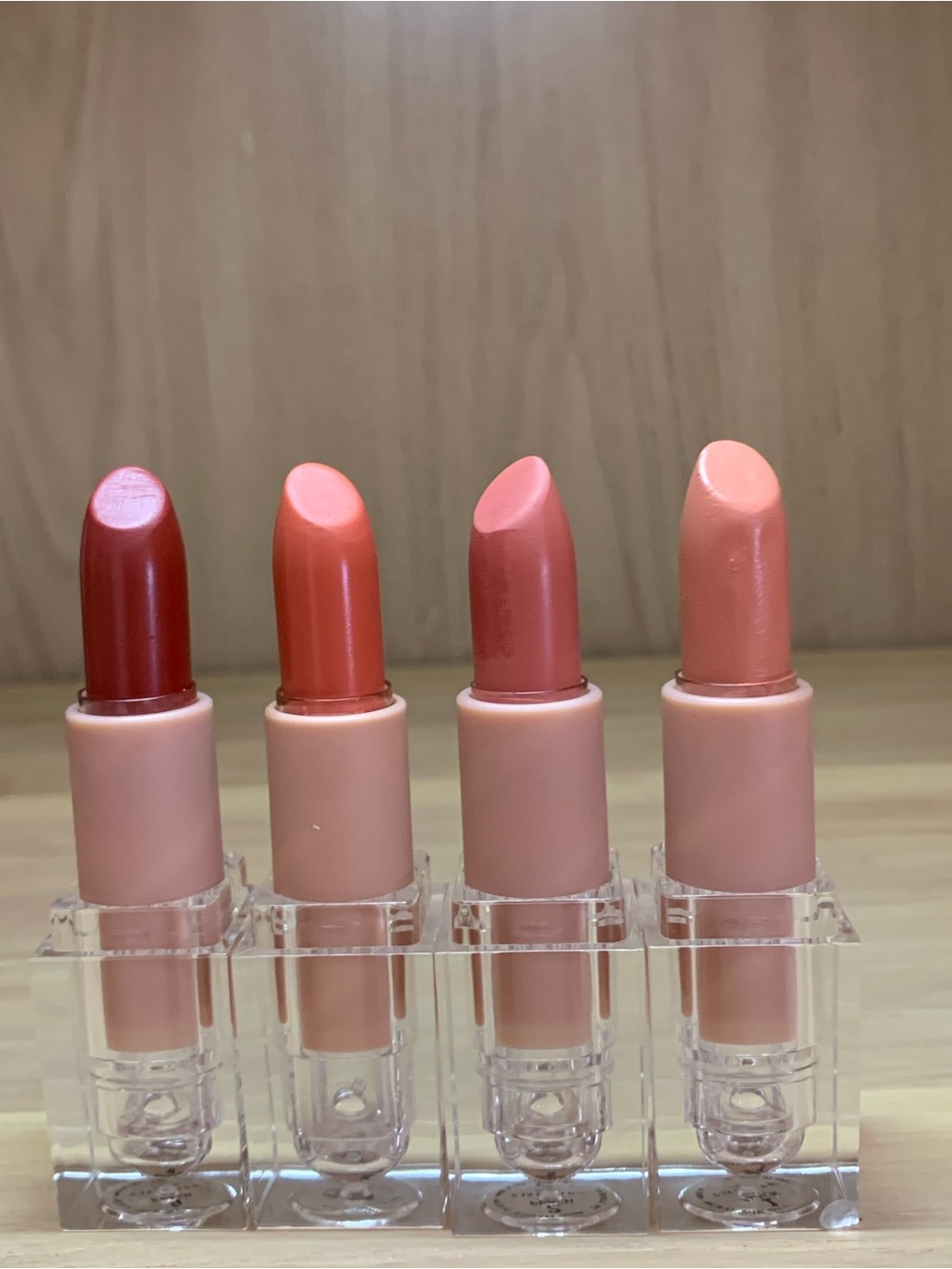 RARE KKW Beauty Best of Peach 4-Piece Set - UNUSED Lipstick Collection